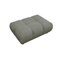 HOCKERBANK VIVIEN Grün Cord - Olivgrün/Grün, Textil (108/41/73cm) - KAWOLA