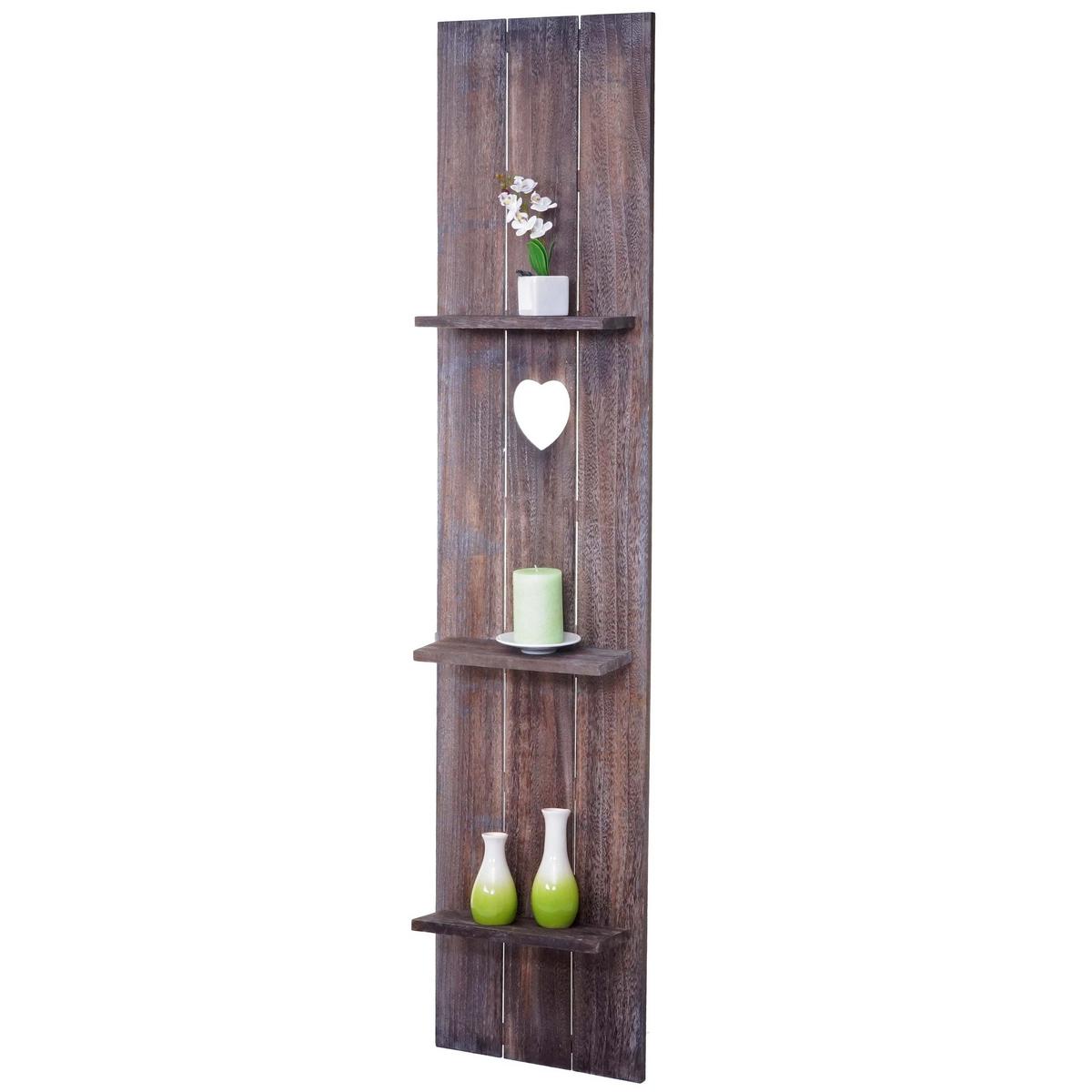 WANDREGAL Braun - Braun, Holz (33/150/13cm) - MCW