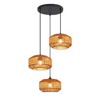 PENDELLEUCHTE Orion 30/30/150 cm - Braun, Metall (30/30/150cm) - ZMH