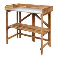PFLANZTISCH Braun - Braun, Holz (44/86/89cm) - MCW