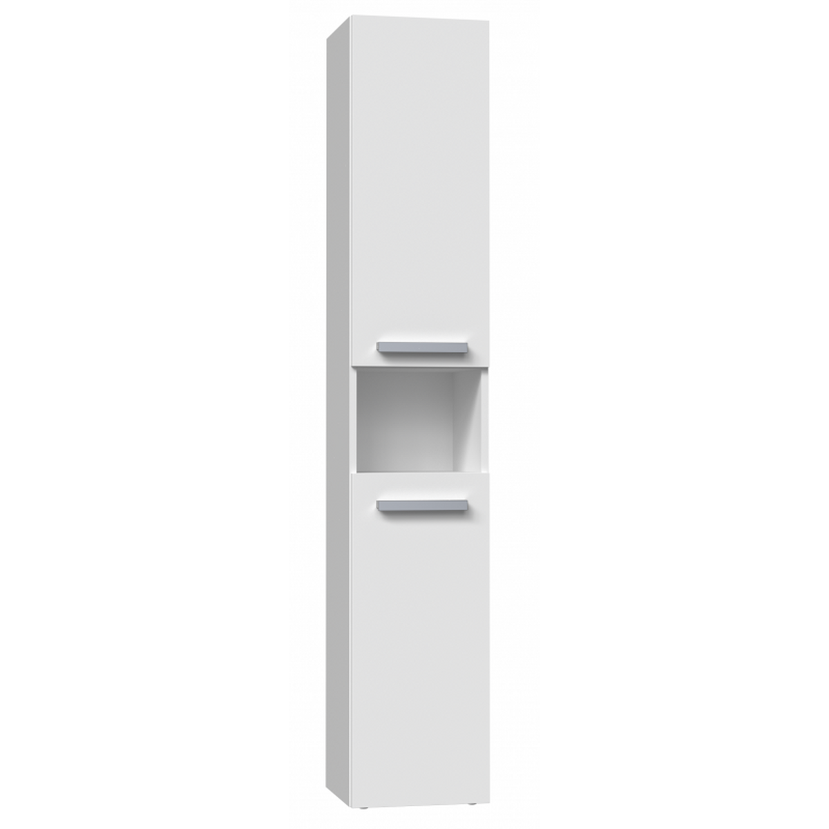 BADEZIMMERSCHRANK Weiß 31/174/30 - Weiß, Holzwerkstoff (31/174/30cm) - RAUMHIRSCH FURNITURE