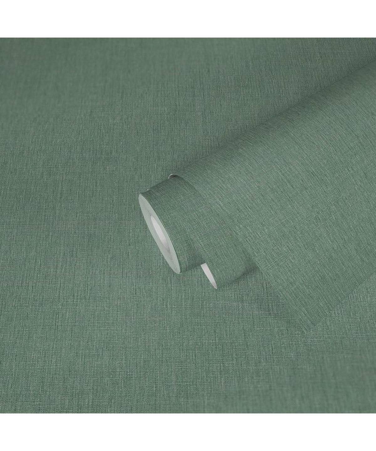 VLIESTAPETE Grün 53/1005 cm - Grün, Textil (53/1cm) - KUNSTLOFT