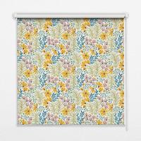 INNENROLLO - Fensterrollo - Rollo - 110x140 cm - Blumen - Gelb, Kunststoff (110/140/0.5cm) - TULUP