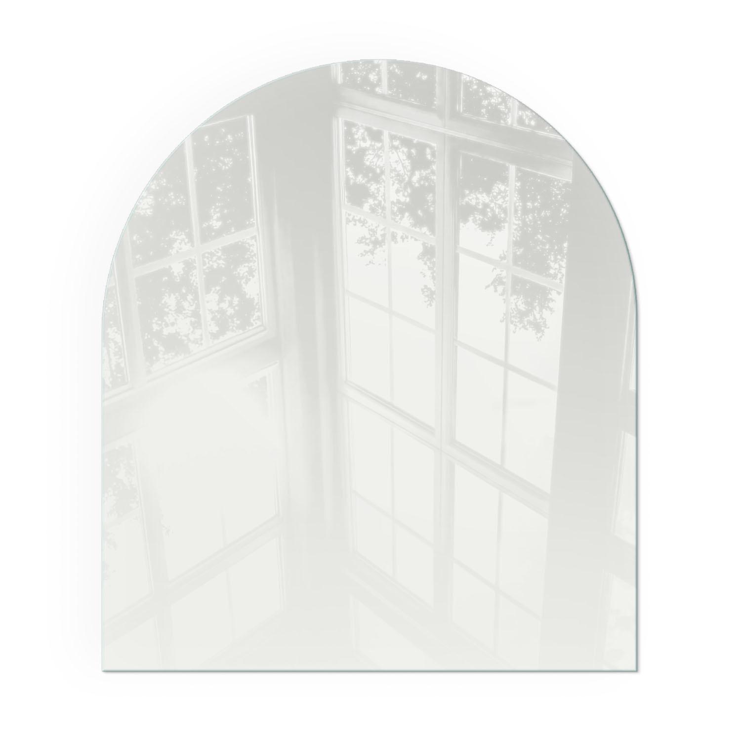 GLASPLATTE für Kamin 80x70 cm - Grau, Glas (80/70/0.4cm) - TULUP