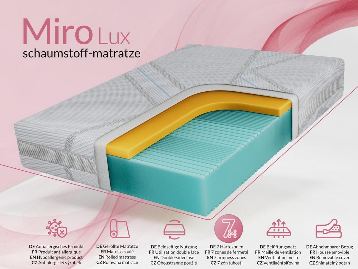 POLSTERBETT CORIVO CLASSIC 200/200 - Dunkelgrau Velvet - Schaum-Matratze - Dunkelgrau/Schwarz, Kunststoff/Textil (200/200cm) - MKS