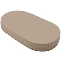 BABY Spannbettlaken 7in1 oval - Taupe, Textil (73/125cm) - waldin