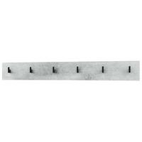 GARDEROBENPANEEL Linea Beton Oxid Optik - Hellgrau, Holzwerkstoff (110.5/14.5/3.5cm) - Vladon