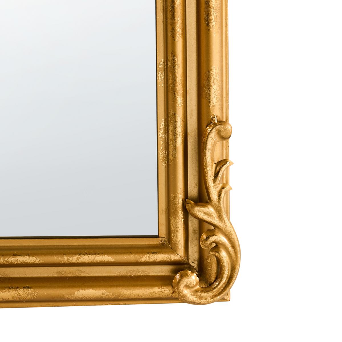WANDSPIEGEL 55/96 cm Metall Gold Gorges - Goldfarben, Metall (55/96/6cm) - Beliani
