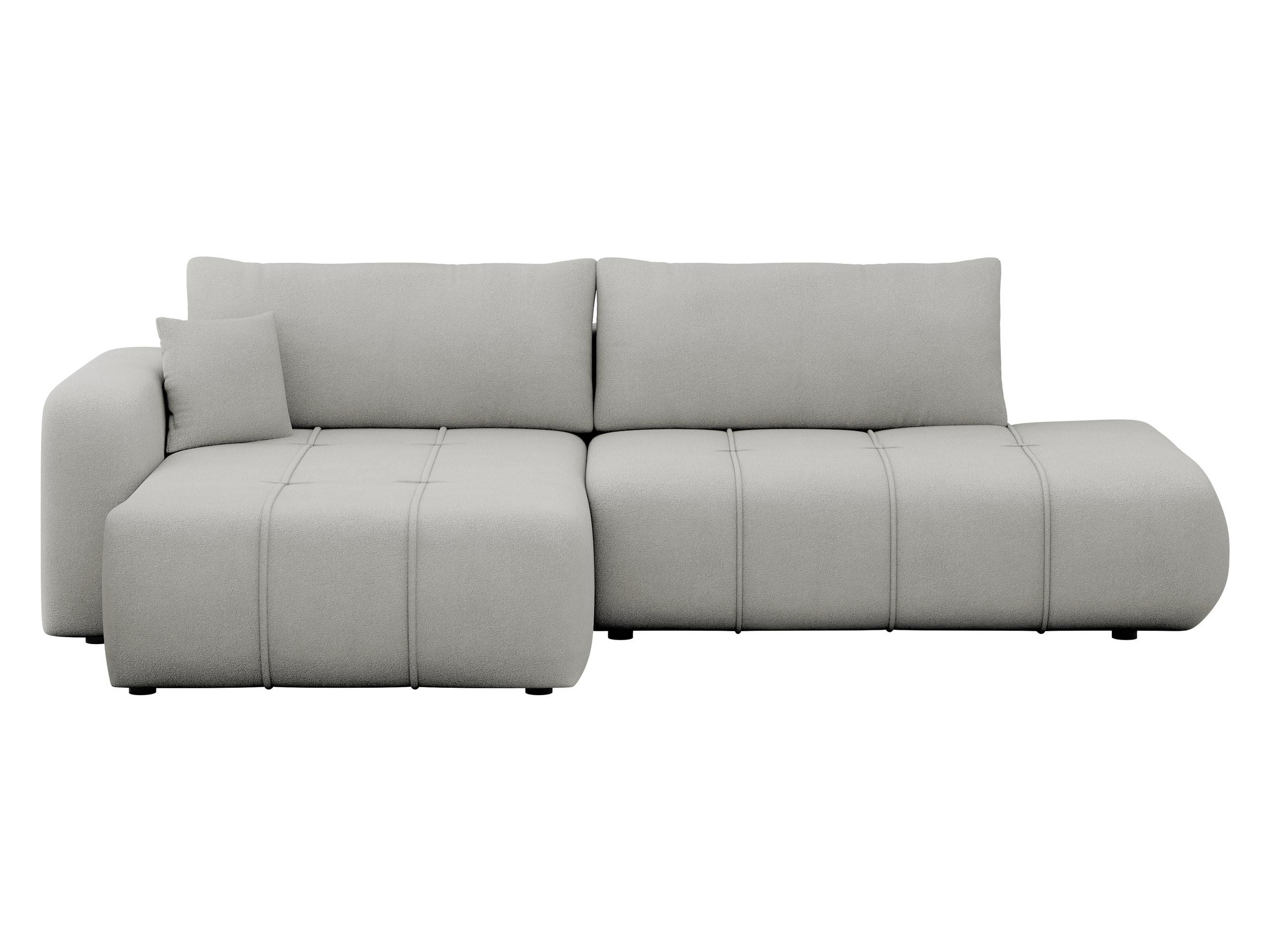ECKSOFA Furyn O, Seite: Links - Schwarz/Grau, Holzwerkstoff/Kunststoff (262/145cm) - MIRJAN24