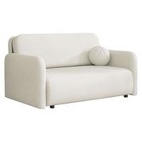SCHLAFSOFA Viva Sun III - Creme/Schwarz, Holz/Textil (150/85/103cm) - MIRJAN24