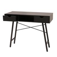 KONSOLENTISCH Schwarz - Schwarz, Holz (40/100/80cm) - MCW