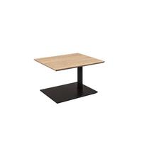 BEISTELLTISCH Cecil 70x60x47 höhenverstellbar Anthrazit/Wildeiche Bianco - Braun, Holz (70/60/47cm) - 58aufmkessel
