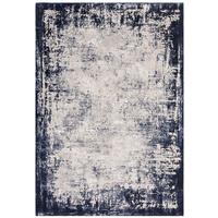 TEPPICH TIBER-Rieti, abstrakt, Dunkelblau, 160 x 230 cm - Blau, Textil (230/160cm) - KADIMA DESIGN