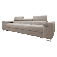 SCHLAFSOFA Torezio 3 Bis Cord - Sahara, Holz/Textil (263/90/102cm) - MIRJAN24