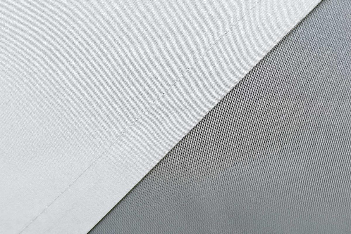VORHANG POTSDAM HxB 175x140 cm Weiß - Weiß, Textil (140/175cm) - Gardinenbox