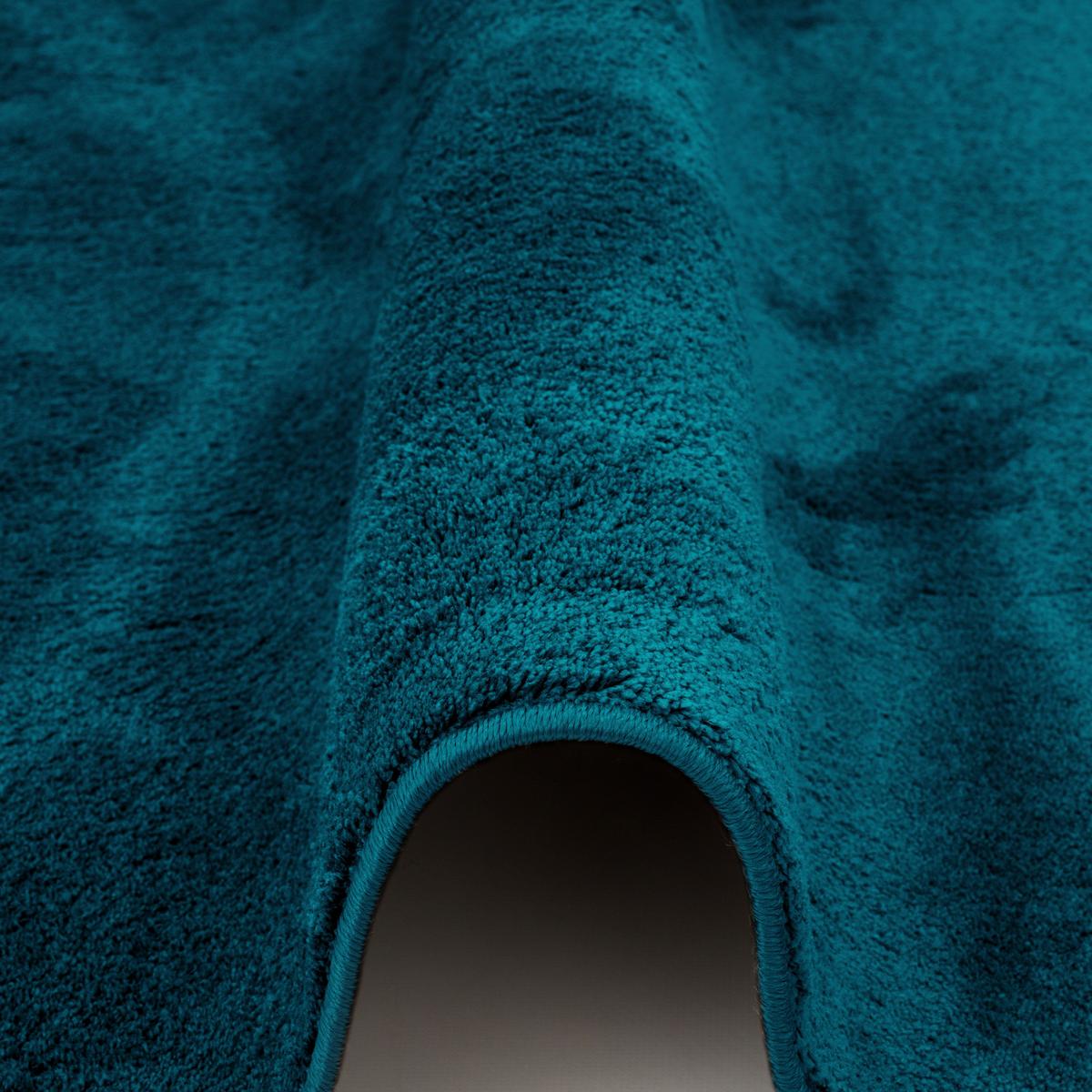 HOCHFLOR LANGFLOR TEPPICH SUPER SOFT MELIA - Petrol, Textil (140/200cm) - Pergamon