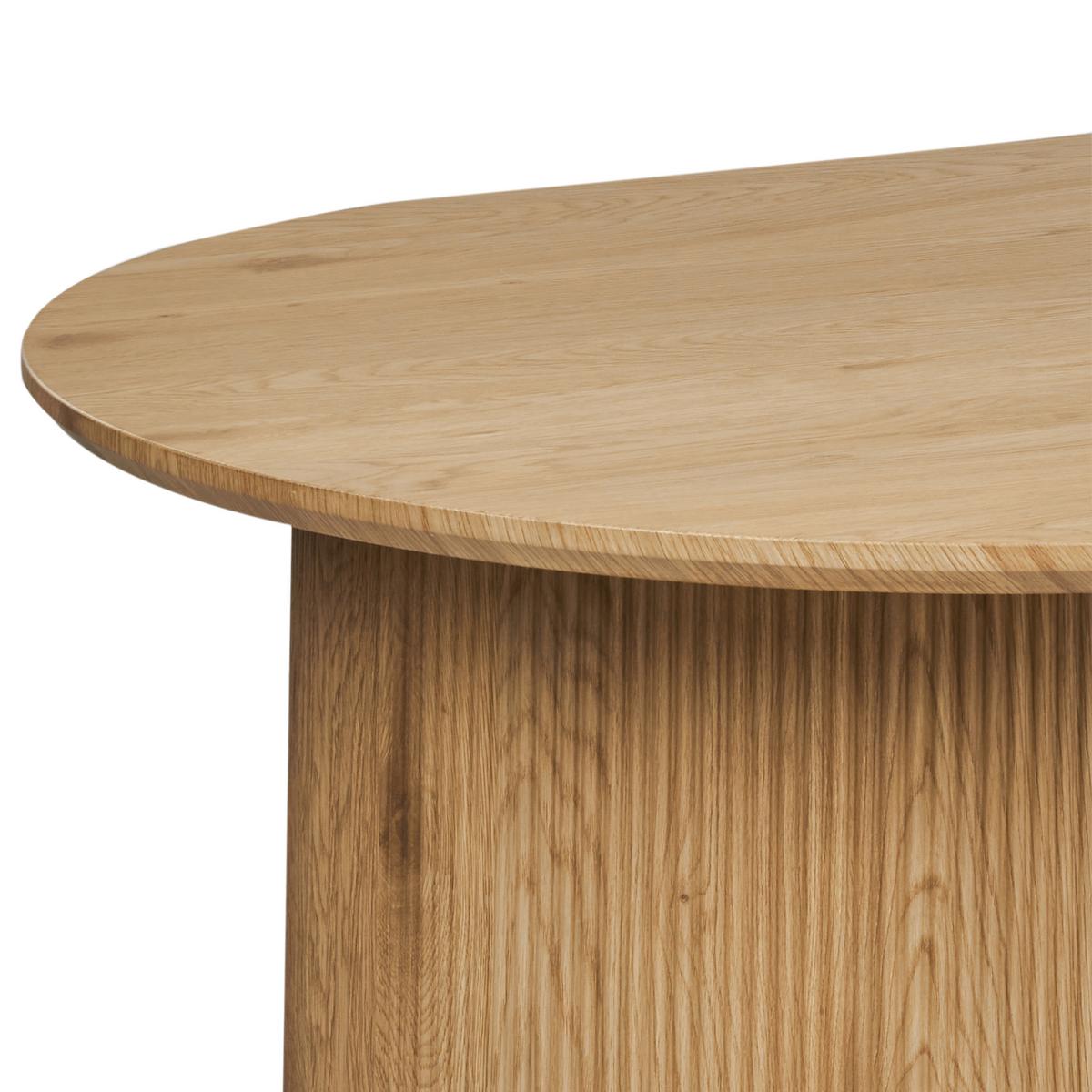 ESSTISCH Hellbraun 180/90 cm Savory - Braun, Holzwerkstoff (180/90/75cm) - Beliani
