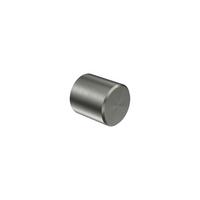 ENDSTÜCKE FÜR GARDINENSTANGEN 20 mm Ø, Santo Edelstahl, Packung 2 Stück - Edelstahlfarben, Metall (2.5/2.5/2.5cm) - INTERDECO