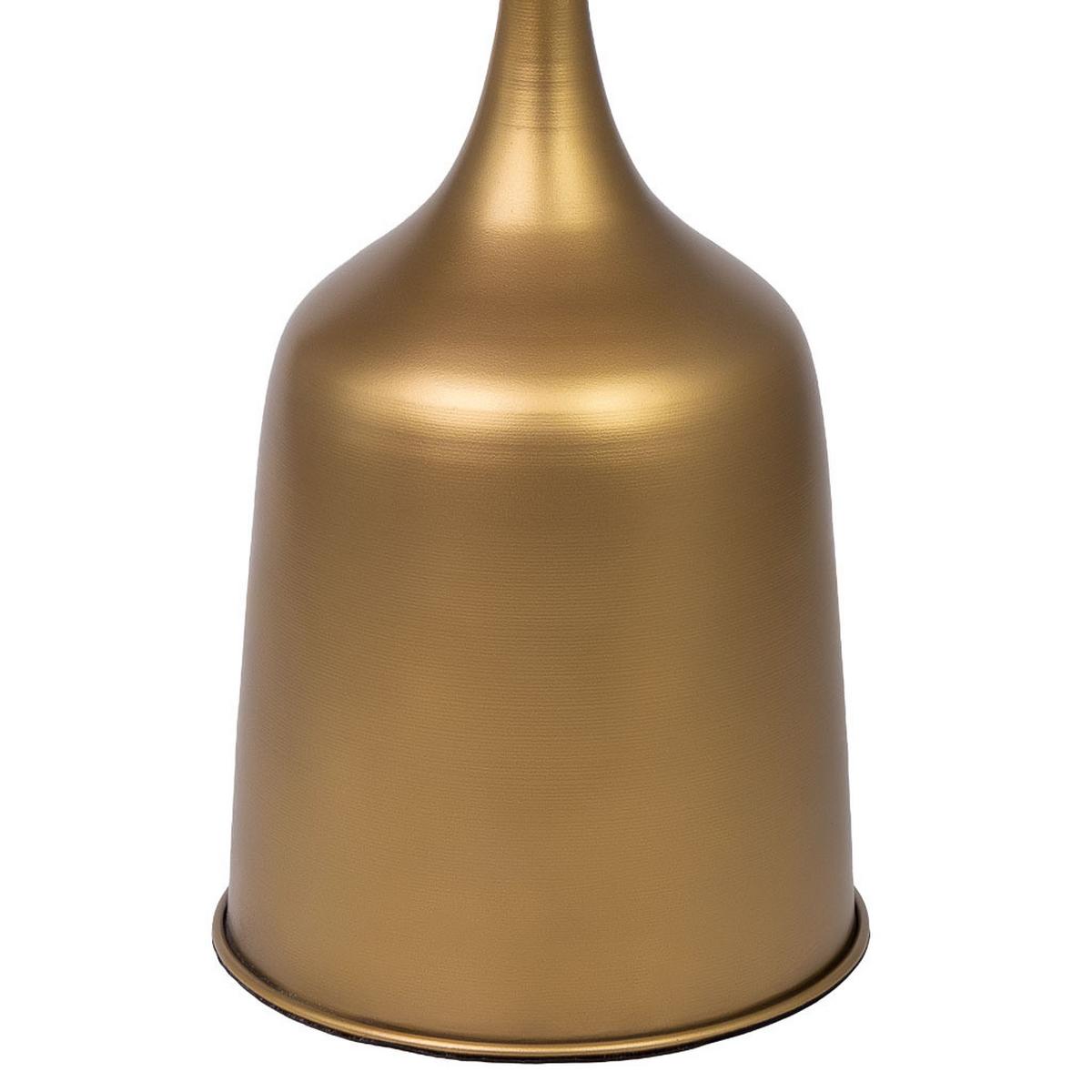 TISCH aus Metall, 40x46cm - Goldfarben, Metall (40/40/46cm) - Wanderlust