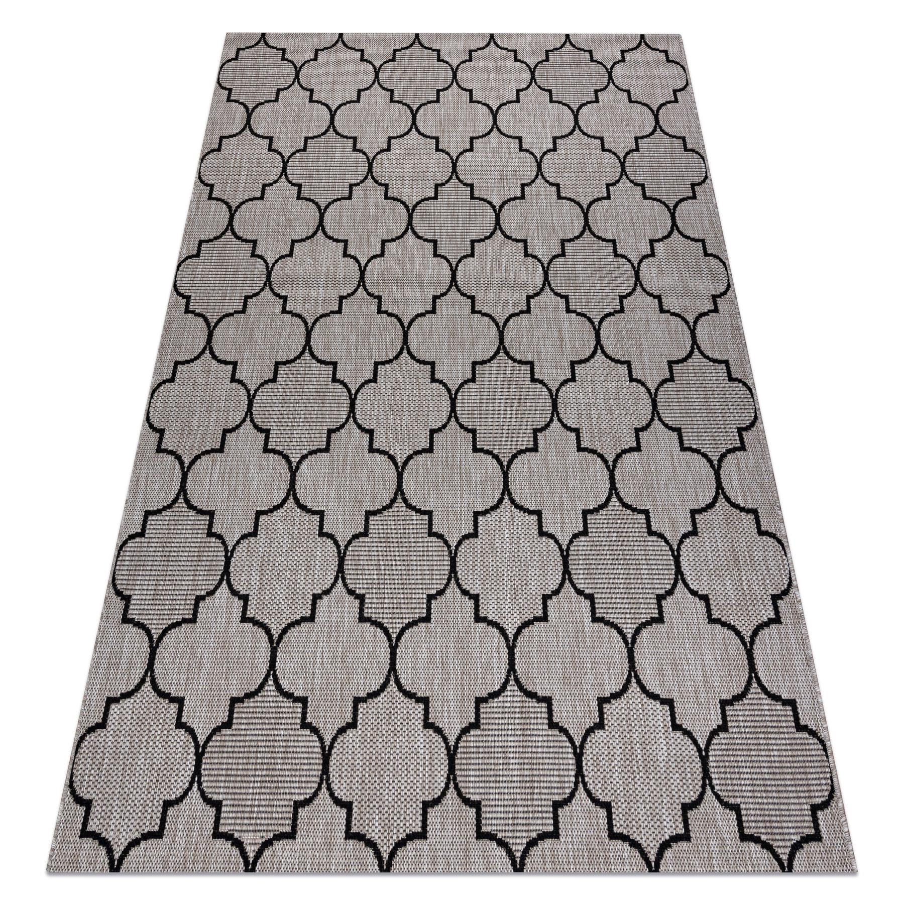 TEPPICH Floorlux 80/150 cm - Grau, Textil (80/150cm) - rugsX