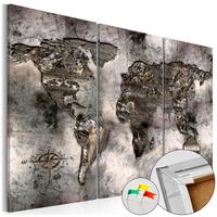 PINNWANDBILDER Braun 120/80 cm - Goldfarben/Braun, Naturmaterialien/Textil (120/80cm) - KUNSTLOFT