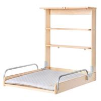 WANDWICKELREGAL roba Style grau - Naturfarben, Holzwerkstoff (66.5/78/76.5cm) - Roba