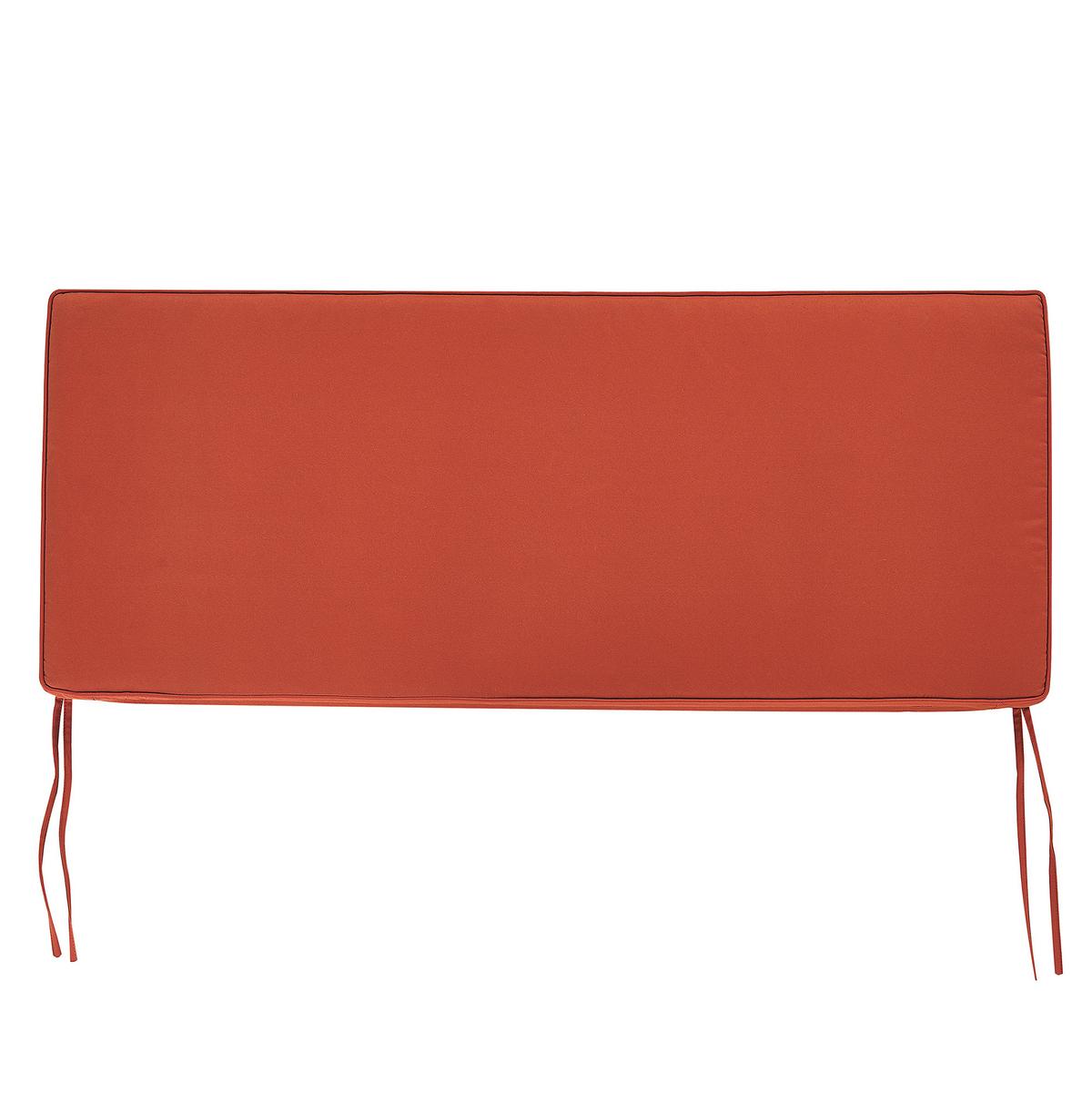 SITZBANKPOLSTER KISSEN Rot Sovana - Rot, Textil (108/5/45cm) - Beliani