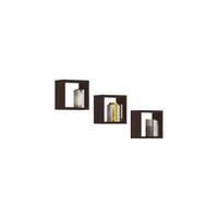 WANDREGAL Dunkelbraun 25/25/15 - Dunkelbraun, Holzwerkstoff (25/25/15cm) - RAUMHIRSCH FURNITURE
