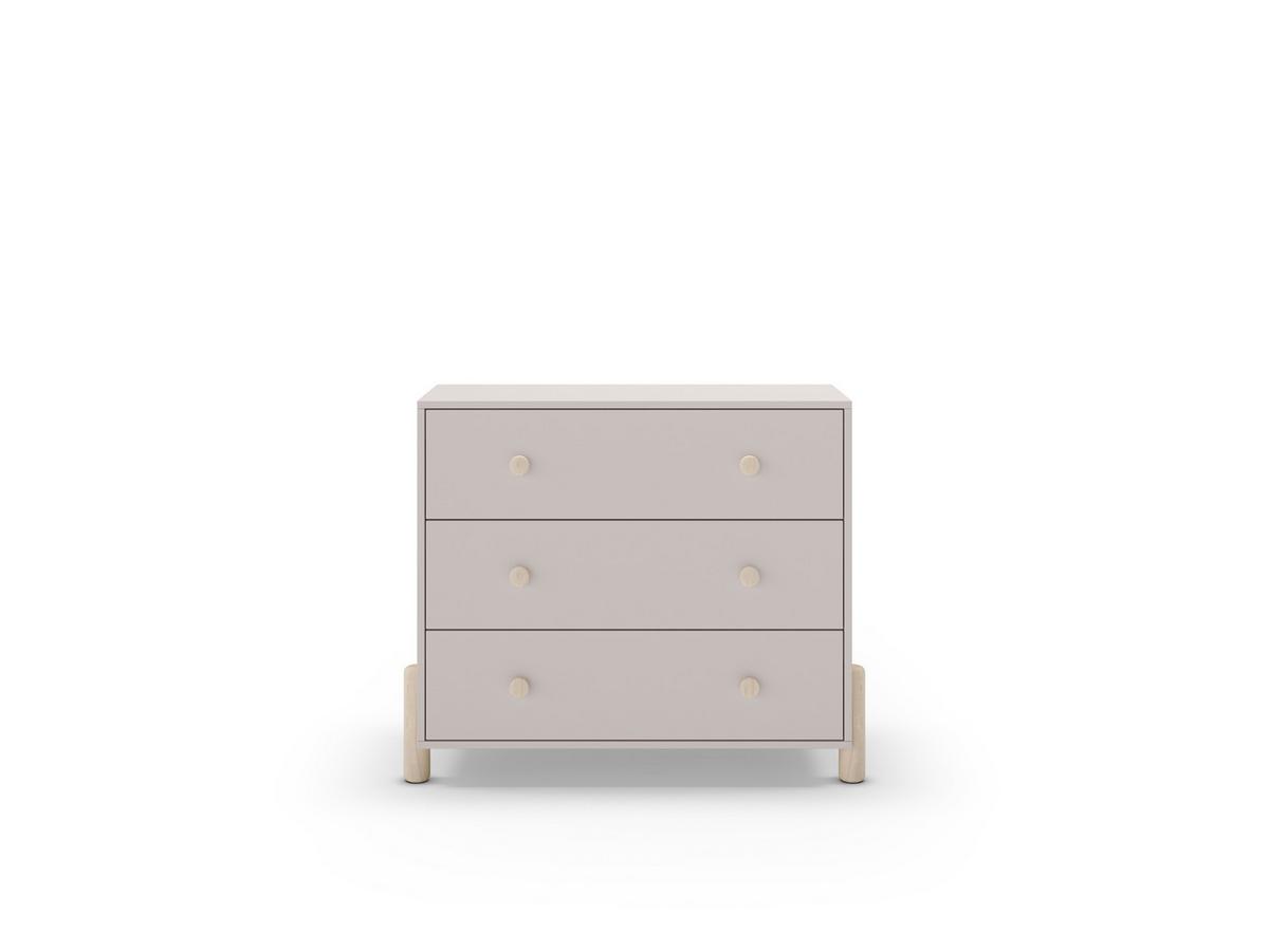 SCHRANK Enola Beige 90/40/80 cm - Beige, Holz (40/80/90cm) - Calicosy
