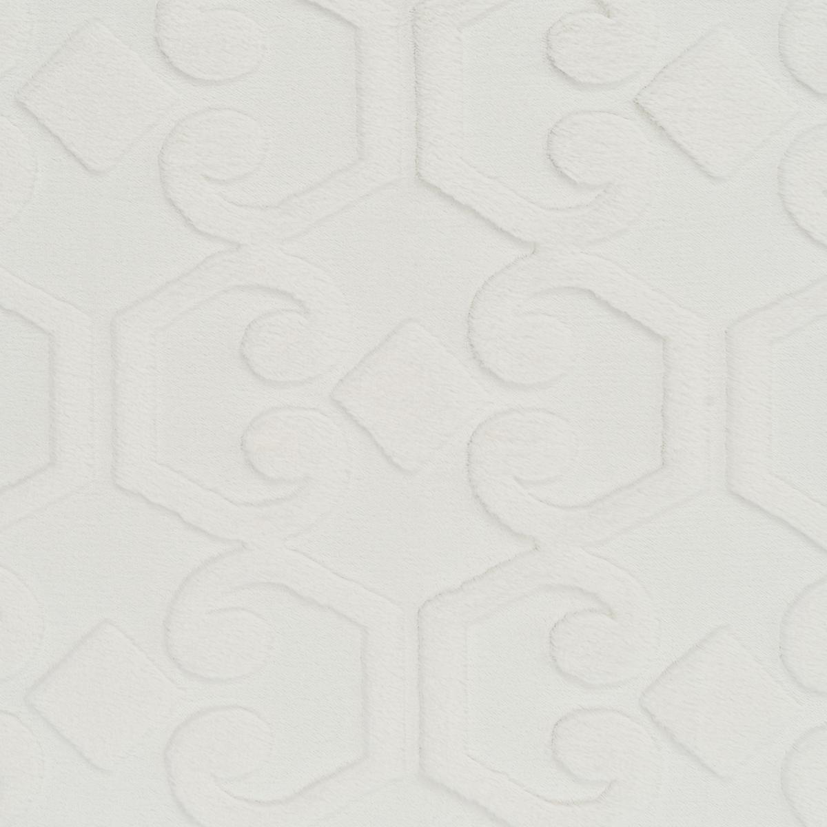 TEPPICH Cremeweiß 80/300 cm Gannett - Creme/Weiß, Textil (80/300cm) - Beliani