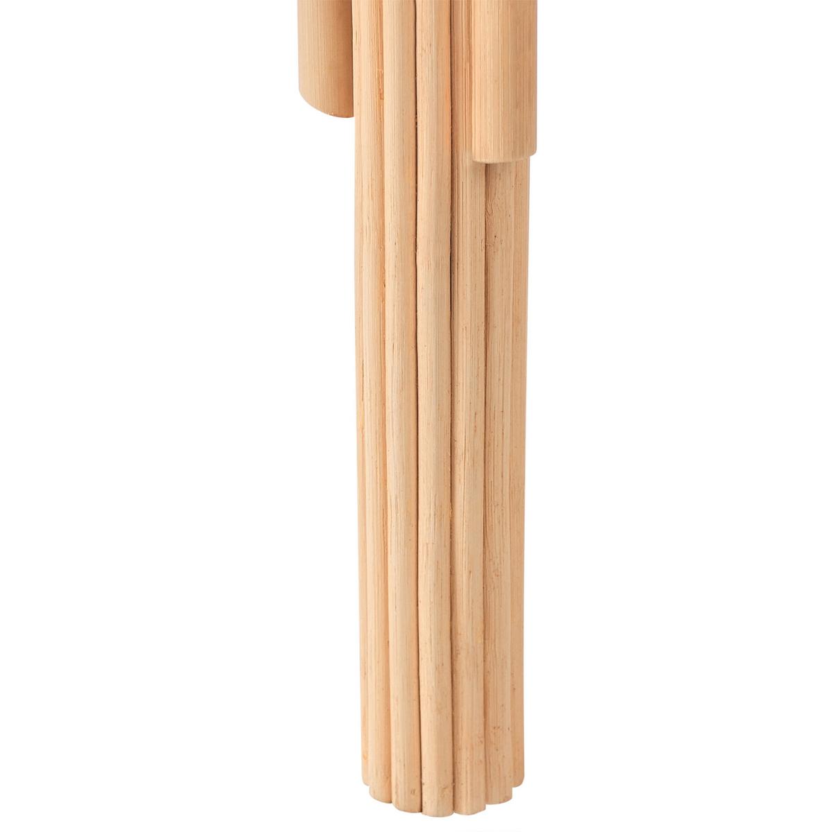 COUCHTISCH 2er-Set Rattan Naturfarben - Naturfarben, Naturmaterialien (48/70/44cm) - Beliani