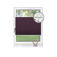 PLISSEE Thermo Basic 75 x 210cm Klemmfix ohne Bohren - Violett, Textil (75/210/210cm) - Deco-Raum