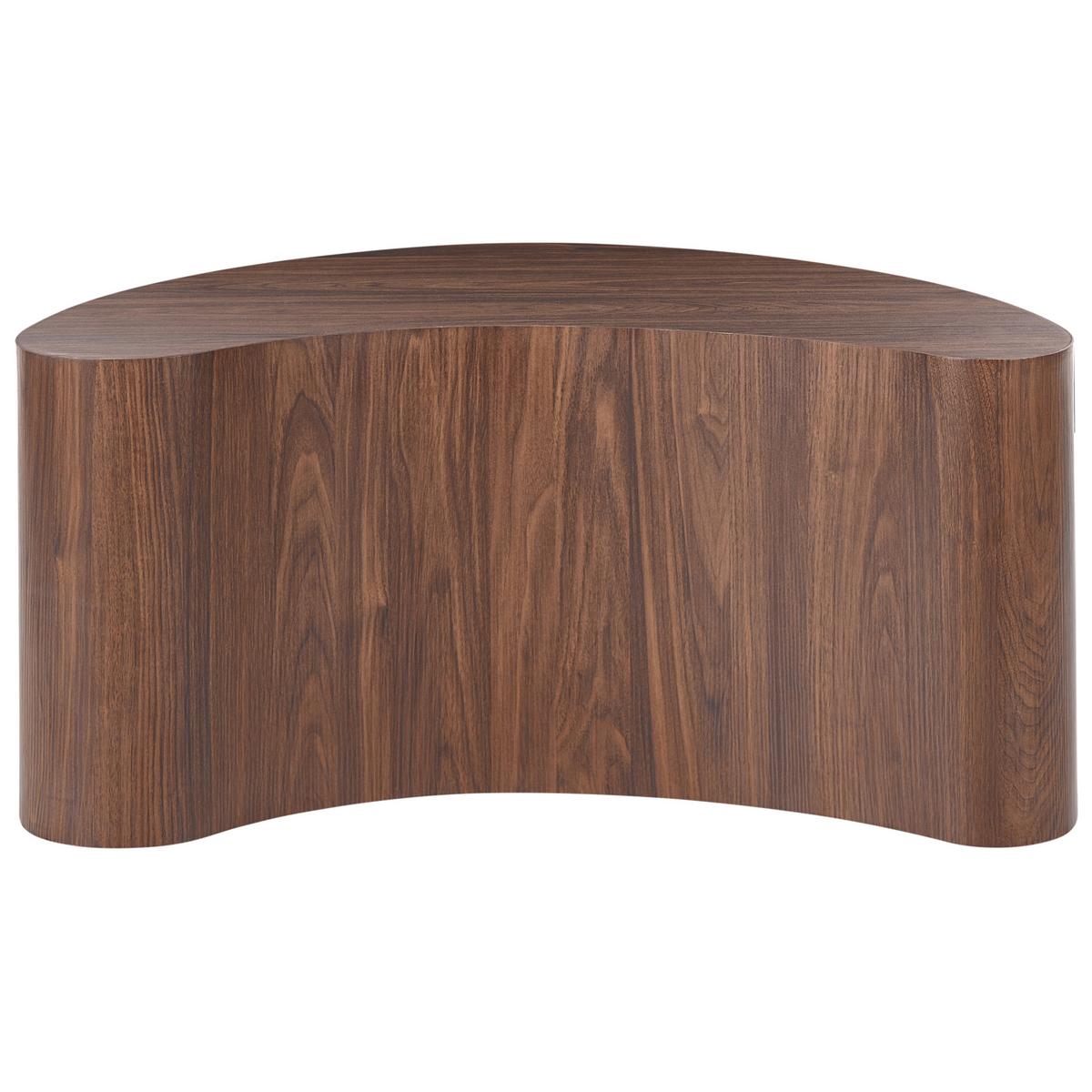 COUCHTISCH Dunkelbraun Bilpa - Dunkelbraun, Holzwerkstoff (89/44/40cm) - Beliani