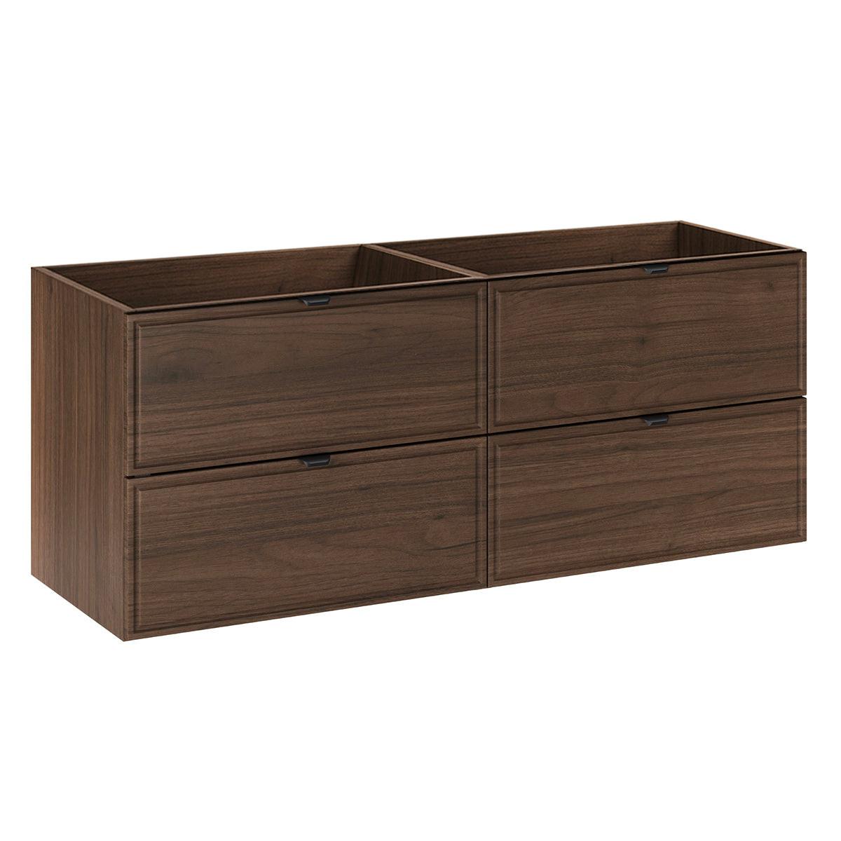 WASCHTISCHUNTERSCHRANK 120cm Elias Dunkles Holz - Braun, Holzwerkstoff (120/50/46cm) - Petits-meubles