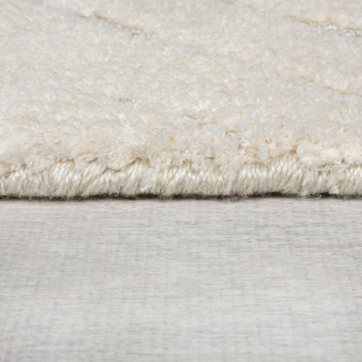 TEPPICH ARLEN, abstrakt, Creme, 120 x 170 cm - Beige, Textil (170/120cm) - KADIMA DESIGN