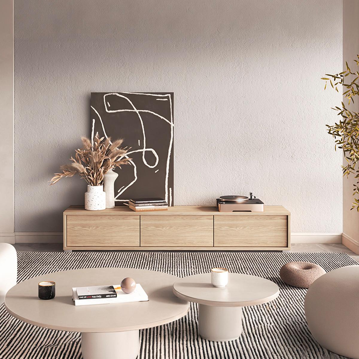 TV-MÖBEL Idra Holz - Braun, Holzwerkstoff (180/32/36cm) - Petits-meubles