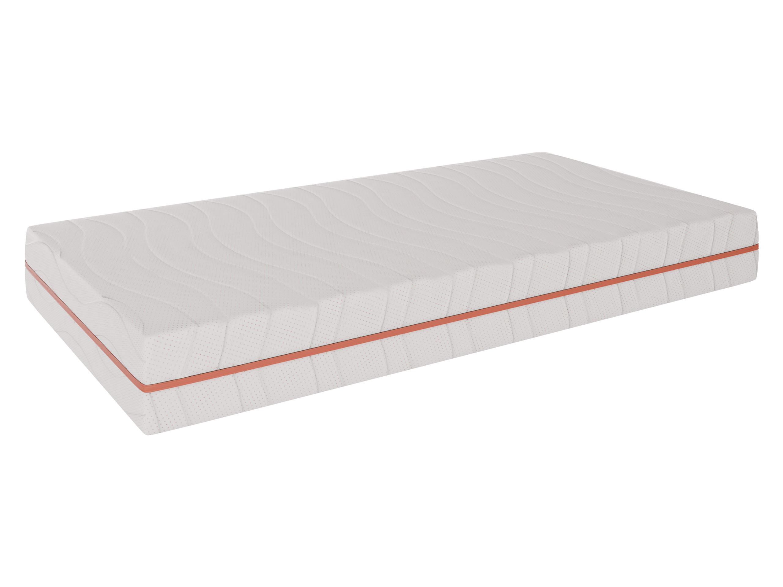 SCHAUMSTOFFMATRATZE Nature H4 Cuprum 16 cm - Weiß, Textil (120/200cm) - MIRJAN24