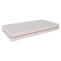 SCHAUMSTOFFMATRATZE Nature H4 Cuprum 16 cm - Weiß, Textil (120/200cm) - MIRJAN24