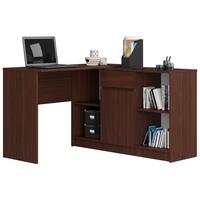 SCHREIBTISCH Dunkelbraun 79/120/126 - Dunkelbraun, Holzwerkstoff (68/51/79cm) - RAUMHIRSCH FURNITURE