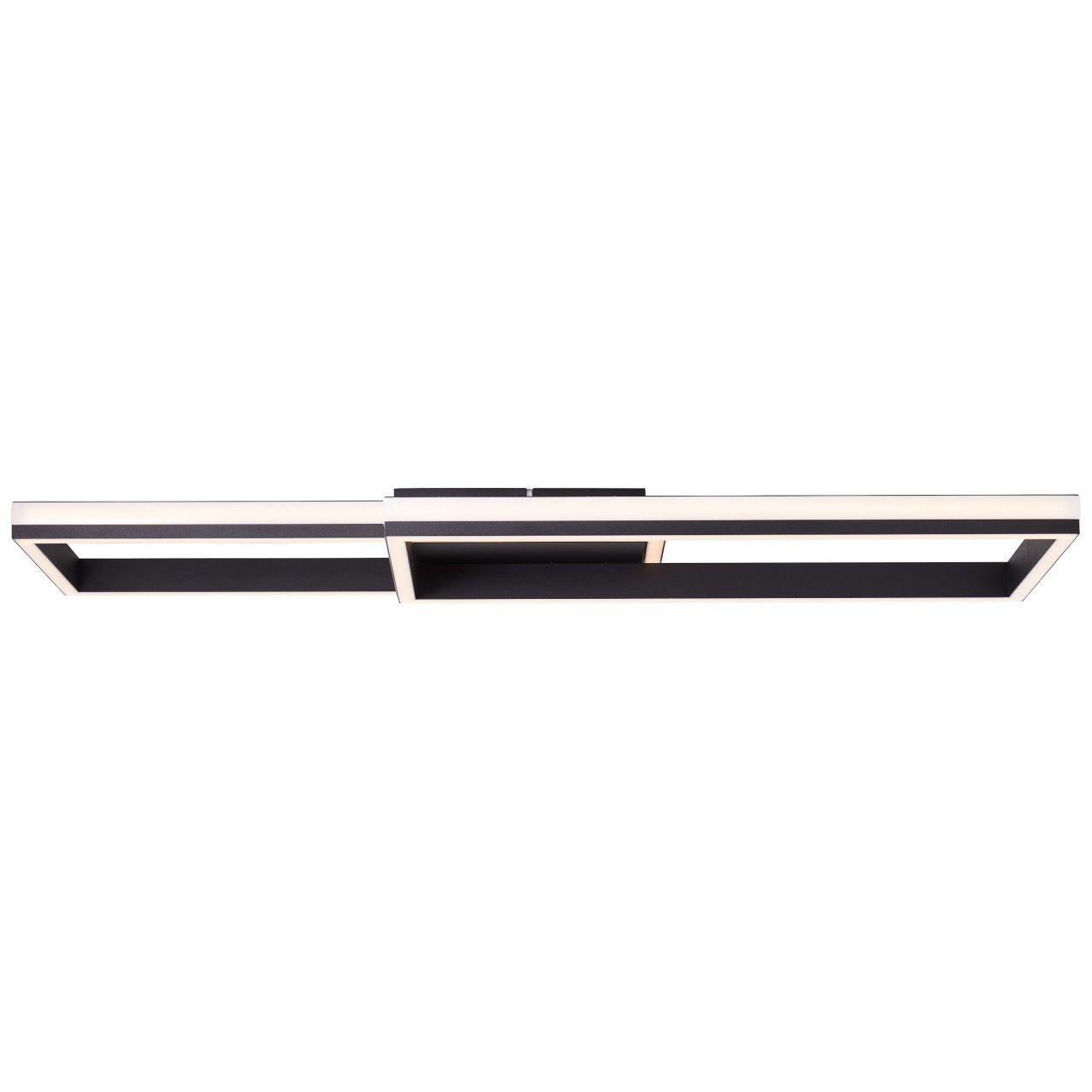 DECKENLEUCHTE Metis - Schwarz, Metall (35/35/184cm) - Brilliant