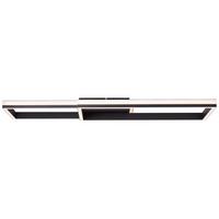 DECKENLEUCHTE Metis - Schwarz, Metall (35/35/184cm) - Brilliant