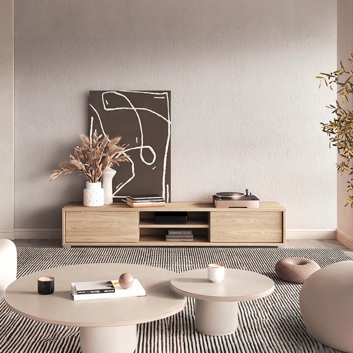 TV-MÖBEL Idra Holz - Braun, Holzwerkstoff (180/32/36cm) - Petits-meubles