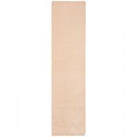TREND VELOURS LÄUFER TEPPICH JOY - Beige, Textil (80/320cm) - Snapstyle