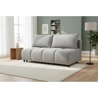 SCHLAFSOFA Xenio Mit Schlaffunktion - Grau, Holzwerkstoff/Textil (196/103/100cm) - Fun Möbel