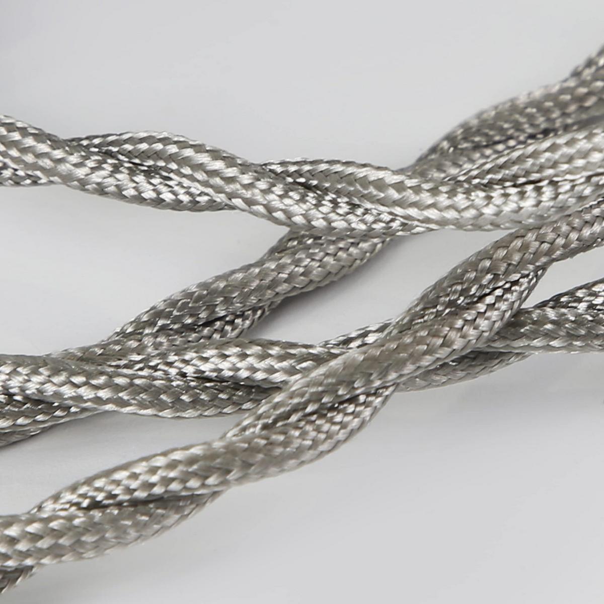 PENDELLEUCHTE Natascha 10/10/130 cm - Silberfarben, Metall (10/10/130cm) - Nettlife