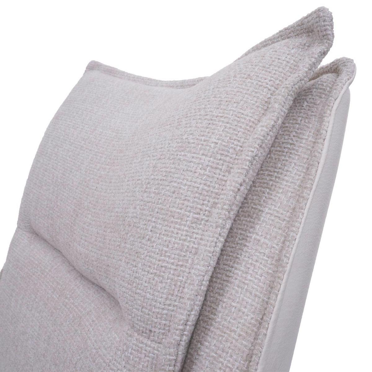 ESSZIMMERSTUHL Cremeweiß - Beige/Weiß, Textil (52/92/52cm) - MCW