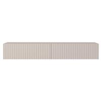 TV-HÄNGEBOARD Telire Greige 138,6 cm - Taupe, Holzwerkstoff (138.6/30/31.6cm) - Selsey