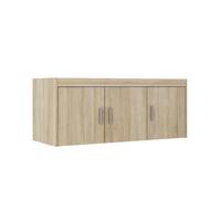 AUFSATZSCHRANK Storicos Sonoma Eiche 133/55,5/53 cm - 3T Modern - Sonoma Eiche, Holzwerkstoff/Kunststoff (133/55/53cm) - AX Living