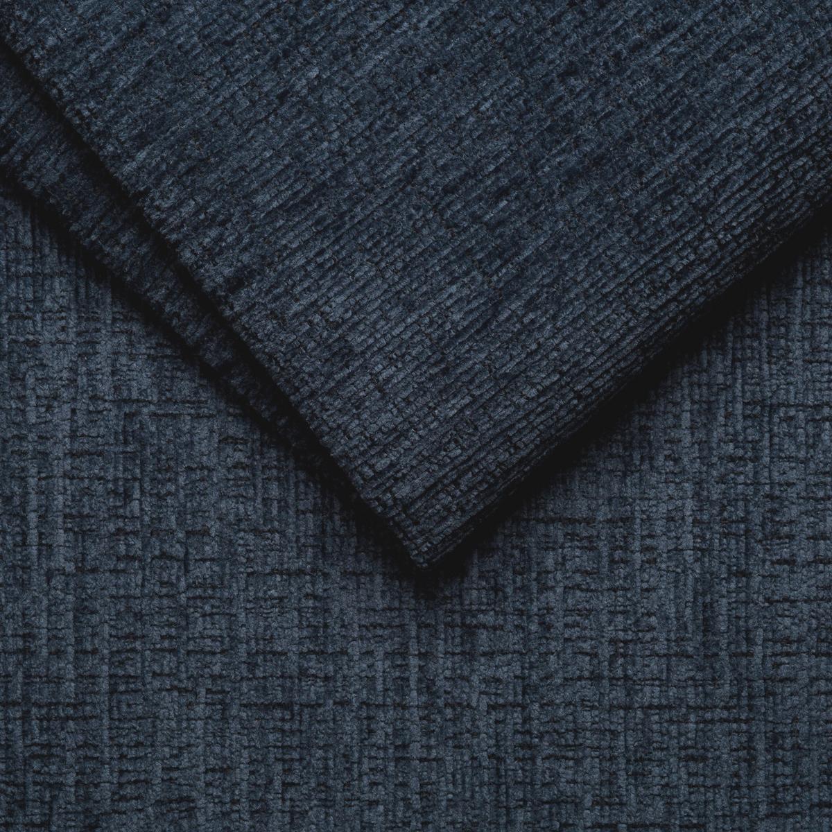 ECKSOFA CLOUDI 4-Sitzer links, marineblau - Blau/Schwarz, Holz/Textil (294/160cm) - Wozimo