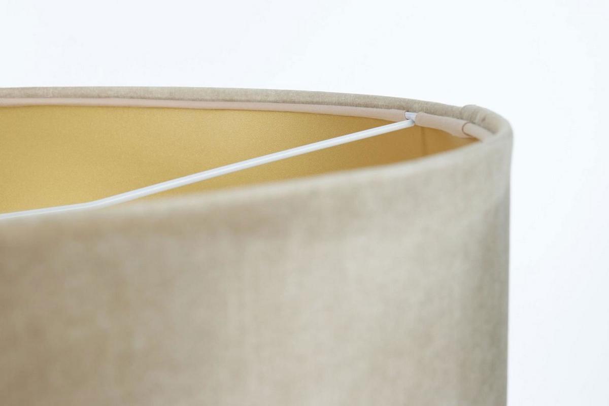 HÄNGELEUCHTE Gold 60/30 cm - Beige/Goldfarben, Kunststoff (60/0.8/30cm) - ONZENO